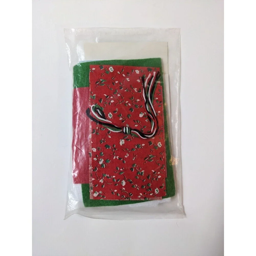 Vintage‎ Titan Holiday Needlecrafts Felt Ornament Kit Tennis Snowman Unopened 4